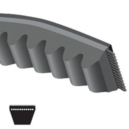 Continental V-Belt, BX-X17X Series, Cogged Belt Style, 75 in.-1898MM Belt Outside Length BX72-A ; X17X1829Li